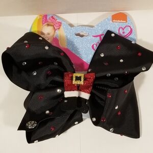 JoJo Siwa Christmas Santa Pants Black Hair Bow 2019